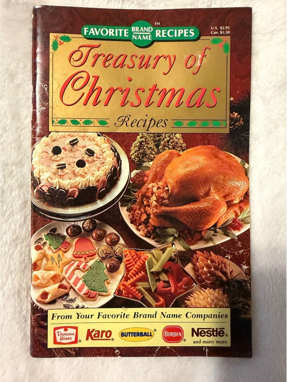 Treasury of Christmas Recipes Cookbook